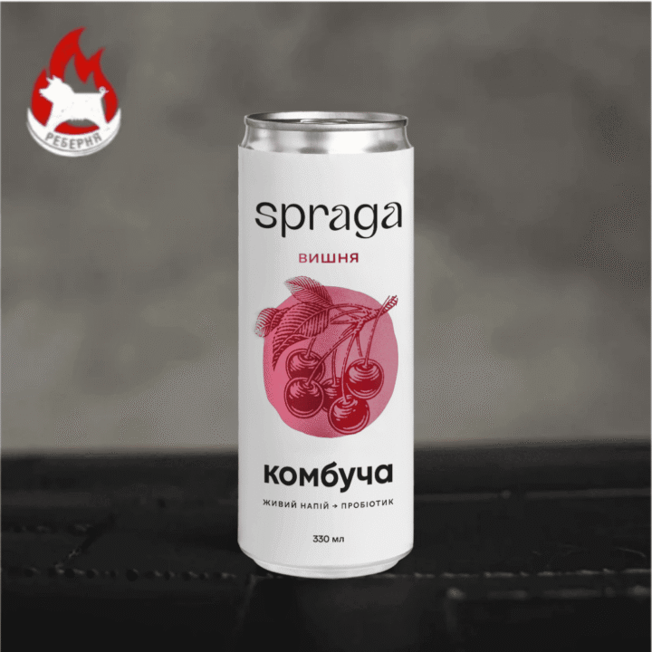 Комбуча Spraga вишня